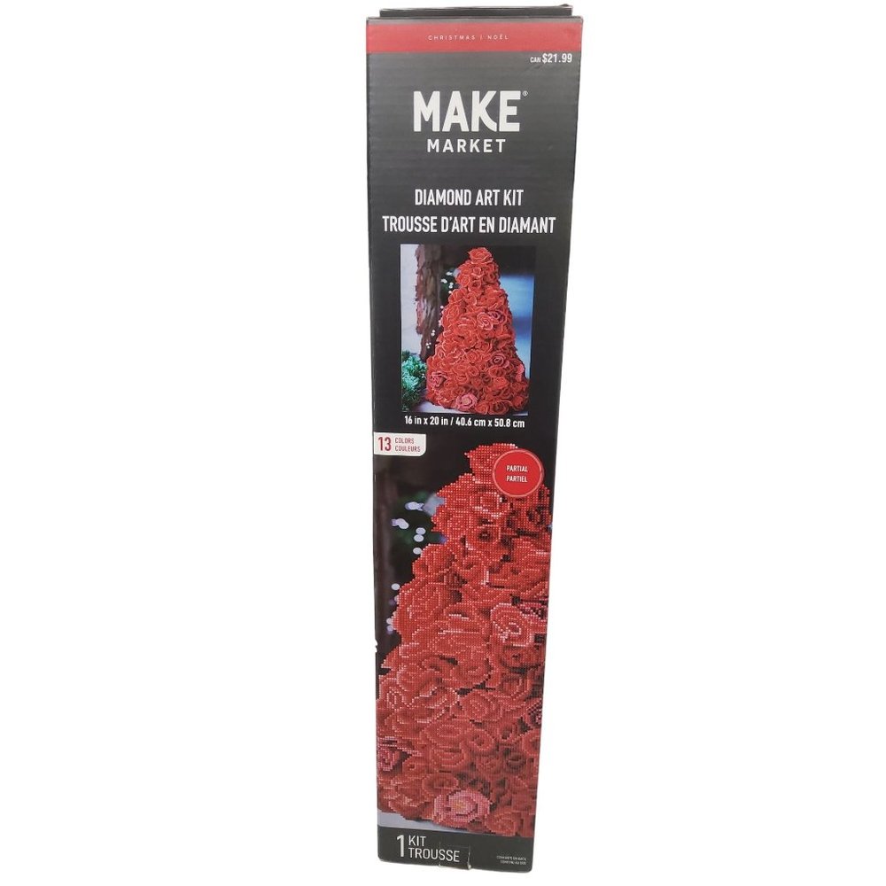 new make market diamond art kit "christmas noel"